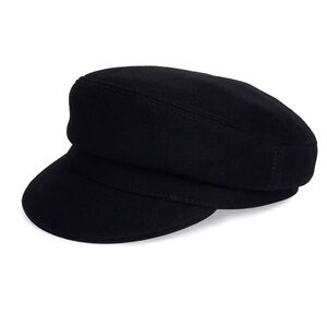 Classic Black Women's Newsboy Cap